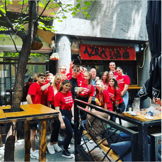 Kafe bar u centru Stari grad Beograd