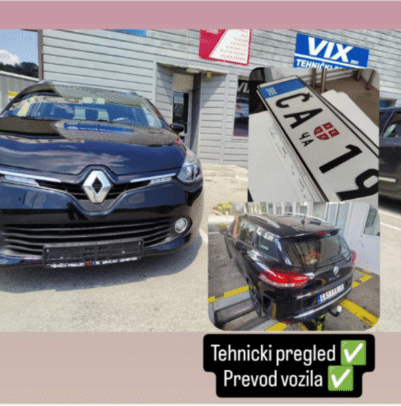 Registracija vozila Sevojno