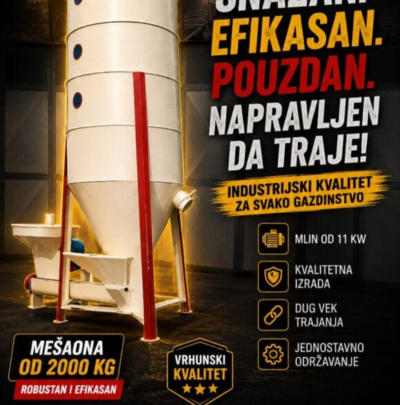 Proizvodnja opreme za mešanje stočne hrane Bogatić