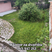 Košenje trave i uređivanje dvorišta Dedinje