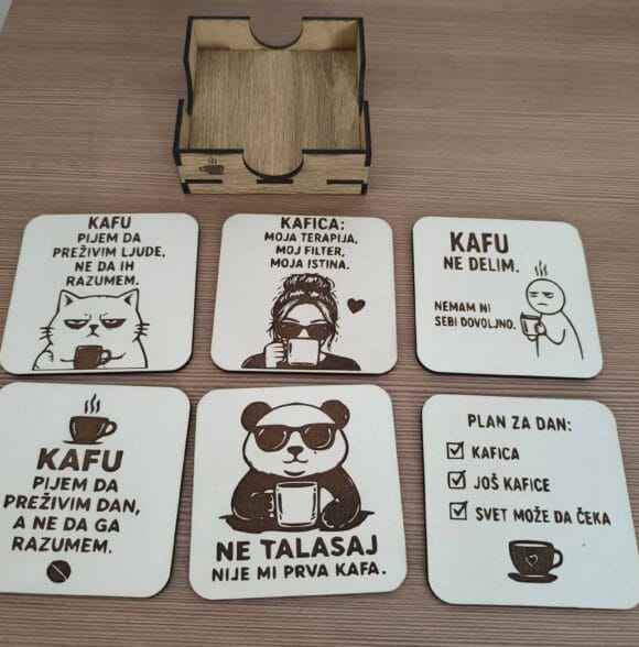 Personalizovani pokloni od drveta Apatin
