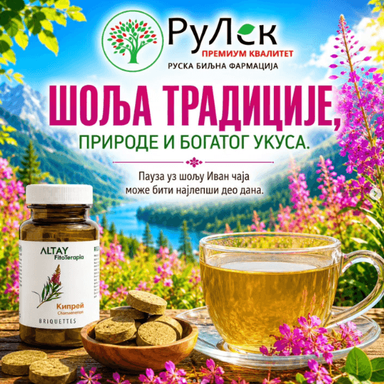Ruski suplementi i čajevi Priboj